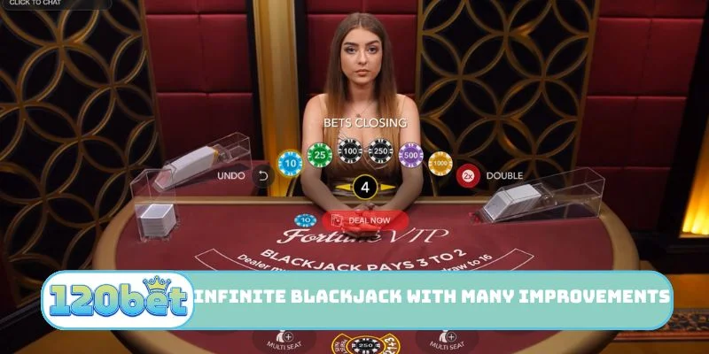 Infinite Blackjack with many improvements